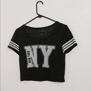 New York Jersey Crop Top ❤️